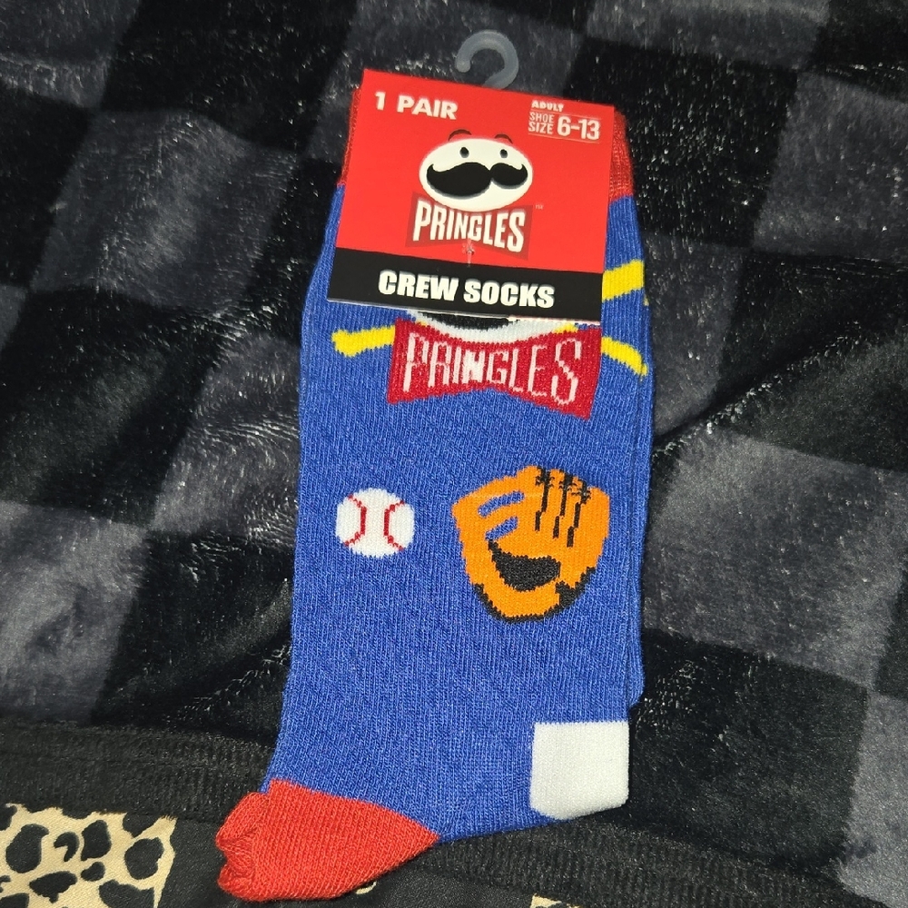 Pringle Casual Socks Blue and Red